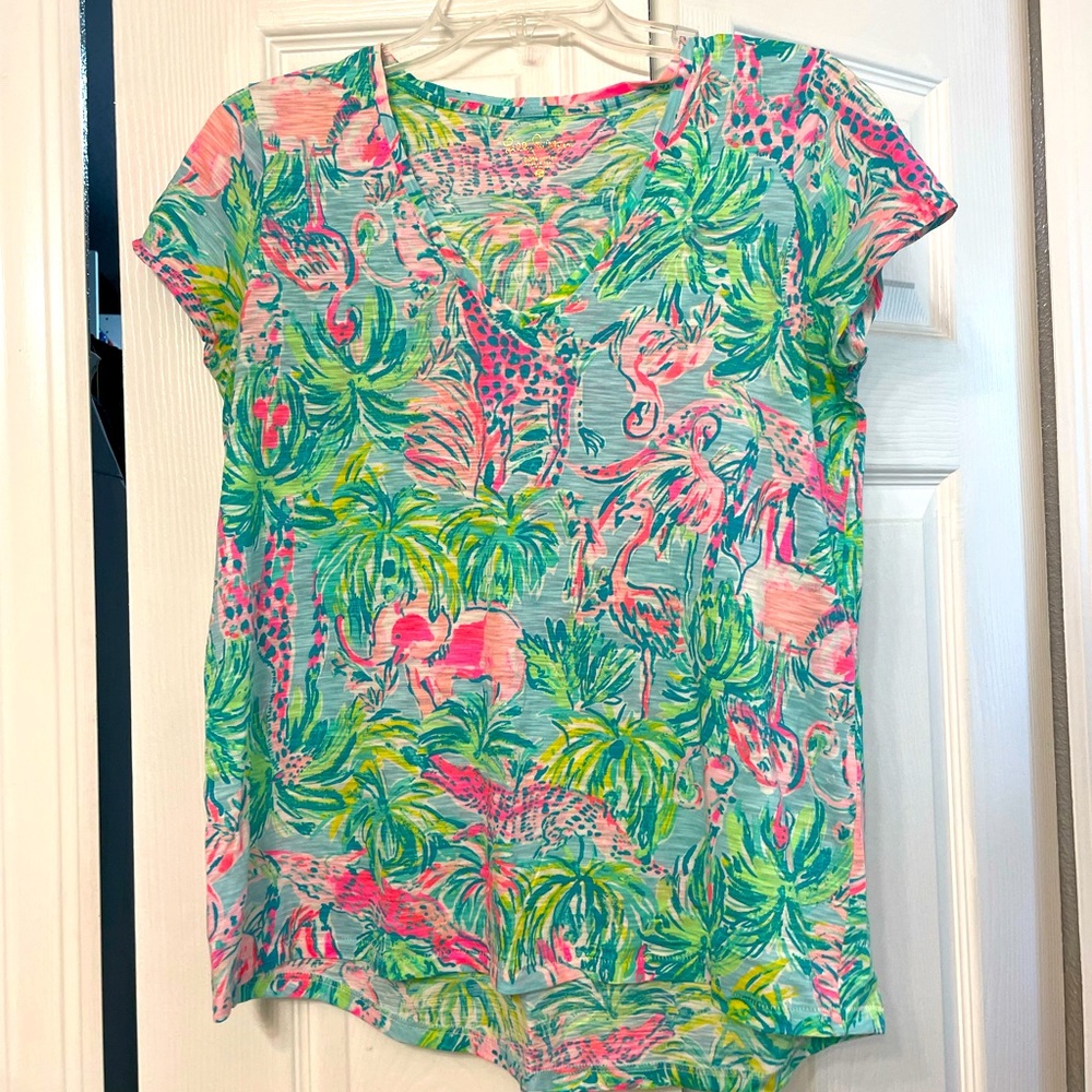 Lilly Pulitzer Etta v-neck top